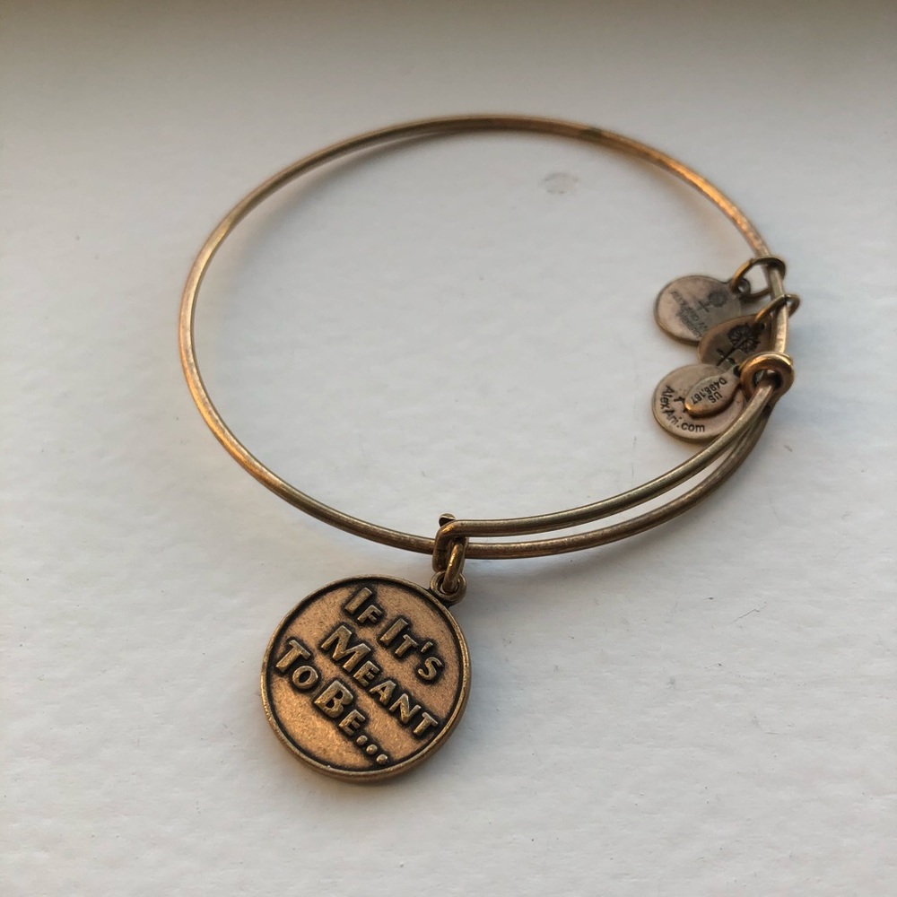 Alex and ani let it be bracelet